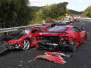 8 Ferrari's Crash